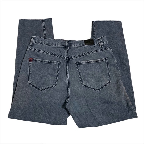 BDG Denim - BDG Jeans Mom High Rise Cropped Blue-Gray 28